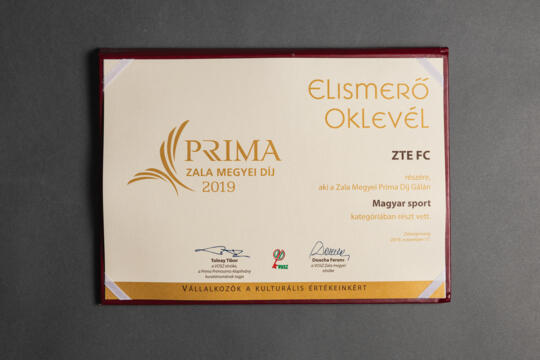 Zala Megyei Prima dj 