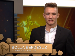 Bolla Bendegúz az év felfedezettje: Köszönöm a lehetőséget, a bizalmat és a türelmet!
