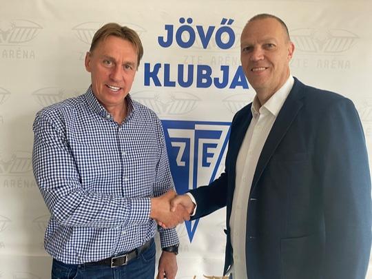 Salli Istvn a ZTE FC j sportigazgatja		