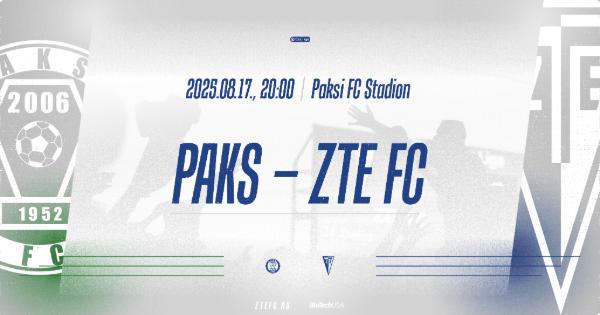 KVETKEZIK: PAKSI FC - ZTE FC