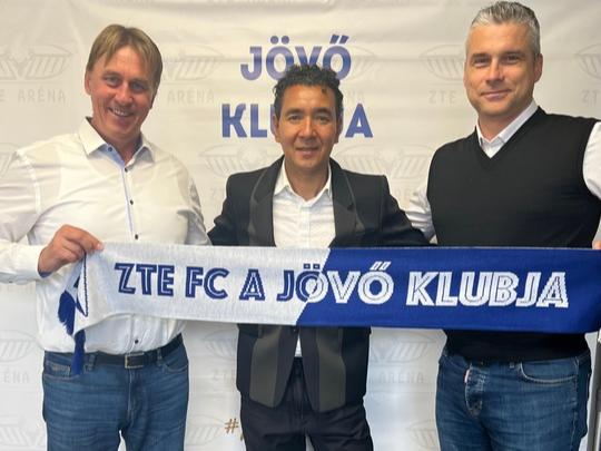 Ricardo Moniz a ZTE FC új vezetőedzője