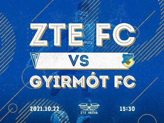 Hazai pályán fogadjuk Gyirmót FC Győr csapatát
