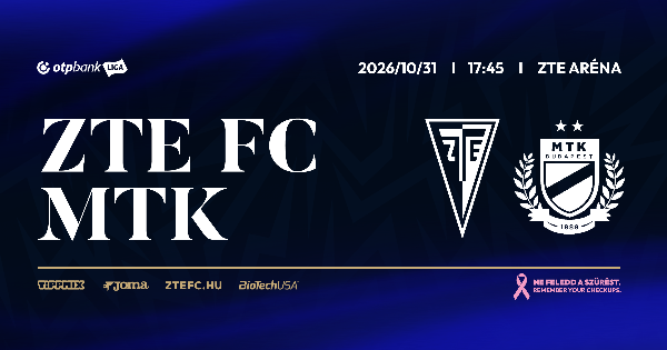 K�p: 12. FORDUL�: ZTE FC – MTK BUDAPEST
