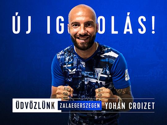 Yohan Croizet kk-fehrben folytatja!