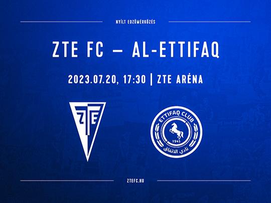 Az Al-Ettifaq csapatt fogadjuk a soron kvetkez edzmrkzsen!