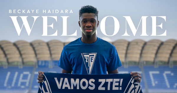 BECKAYE HAÏDARA HIVATALOSAN IS K�K-FEH�RBEN!