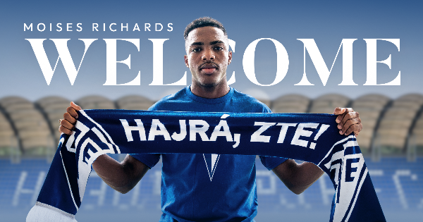 MOISÉS RICHARDS HIVATALOSAN IS KÉK-FEHÉRBEN! MOISÉS RICHARDS HIVATALOSAN IS KÉK-FEHÉRBEN!