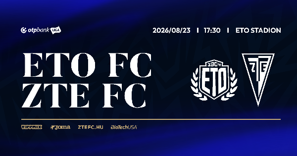 5. FORDUL�: ETO FC - ZTE FC