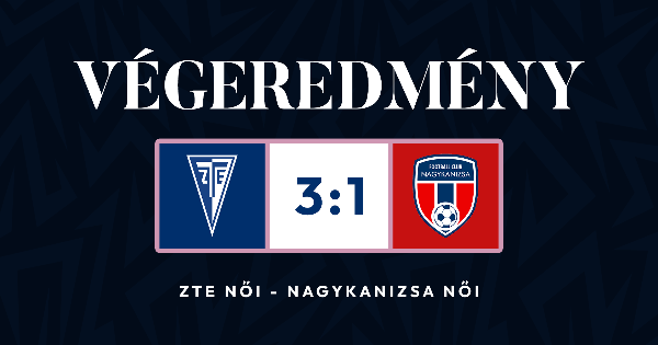 K�p: Gy�zelemmel rajtolt a ZTE FC N�I
