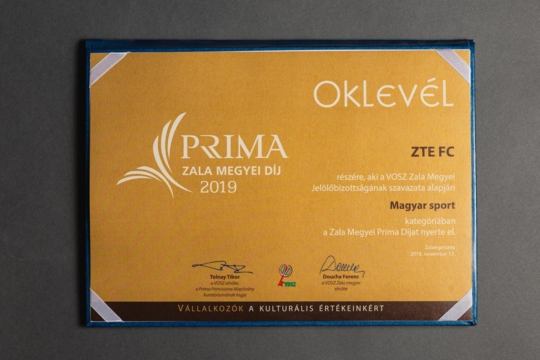 Zala megyei Prima dj 2019